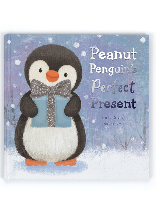 Jellycat Inc. Peanut Penguin's Perfect Present Book