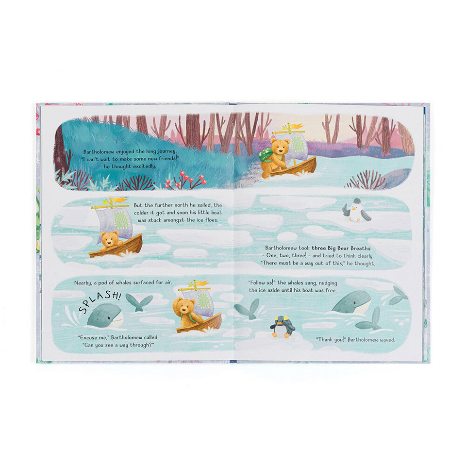 Jellycat Inc. Bartholomew Bear and the Snow Giants Book