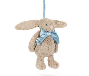 Bashful Beige Bunny Decoration