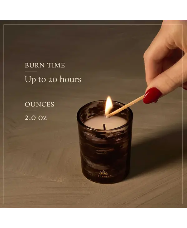 Thymes Noir Woods Votive, 2oz