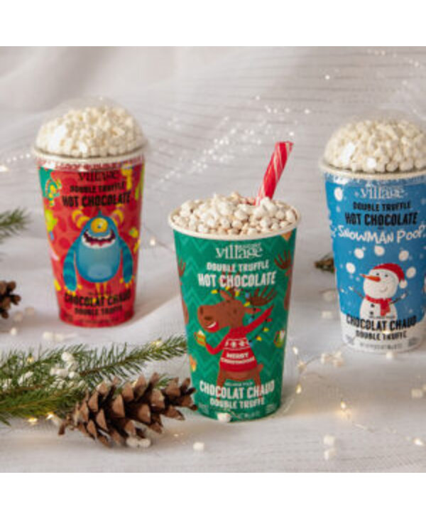 GOURMET VILLAGE Hot Chocolate Cup Merry Christmoose