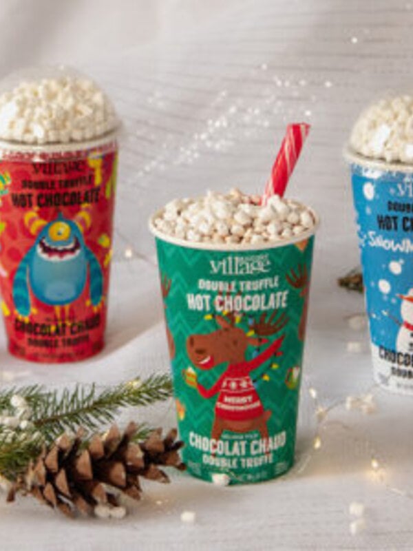 GOURMET VILLAGE Hot Chocolate Cup Merry Christmoose