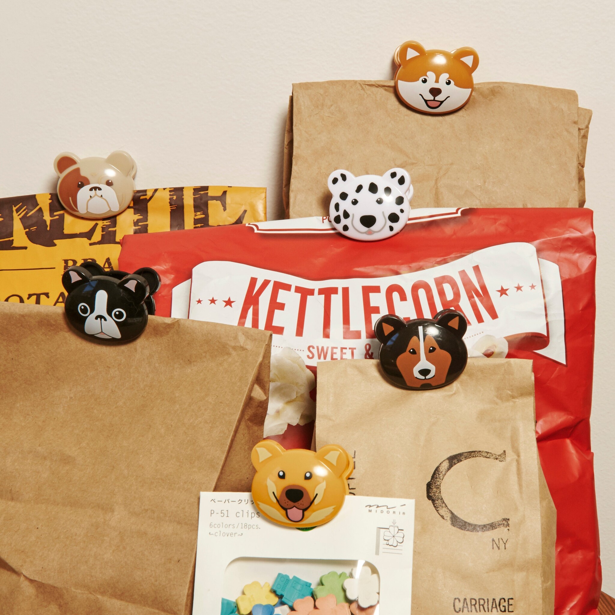 KIKKERLAND Doggie Bag Clips
