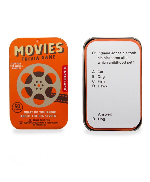 KIKKERLAND Movies Trivia Game