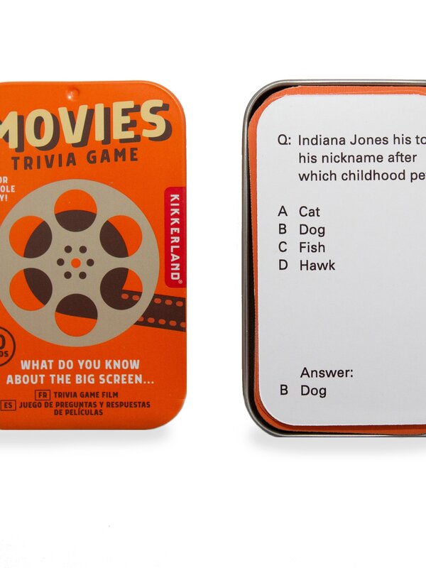 KIKKERLAND Movies Trivia Game