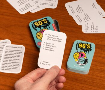 90's Trivia Tin