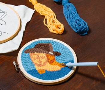 Western Punch Needle Kit