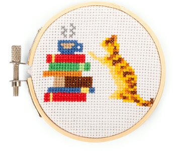 Cat Mini Cross Stitch Cross Kit