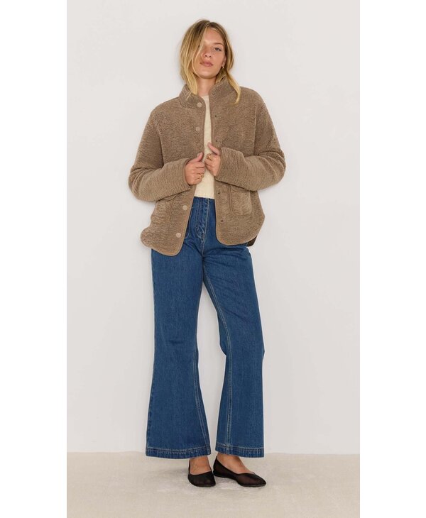 Mink Pink Emma Sherpa Jacket