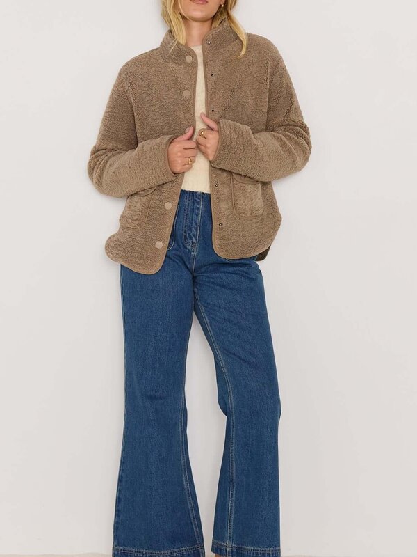 Mink Pink Emma Sherpa Jacket