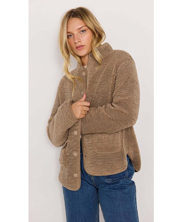 Mink Pink Emma Sherpa Jacket