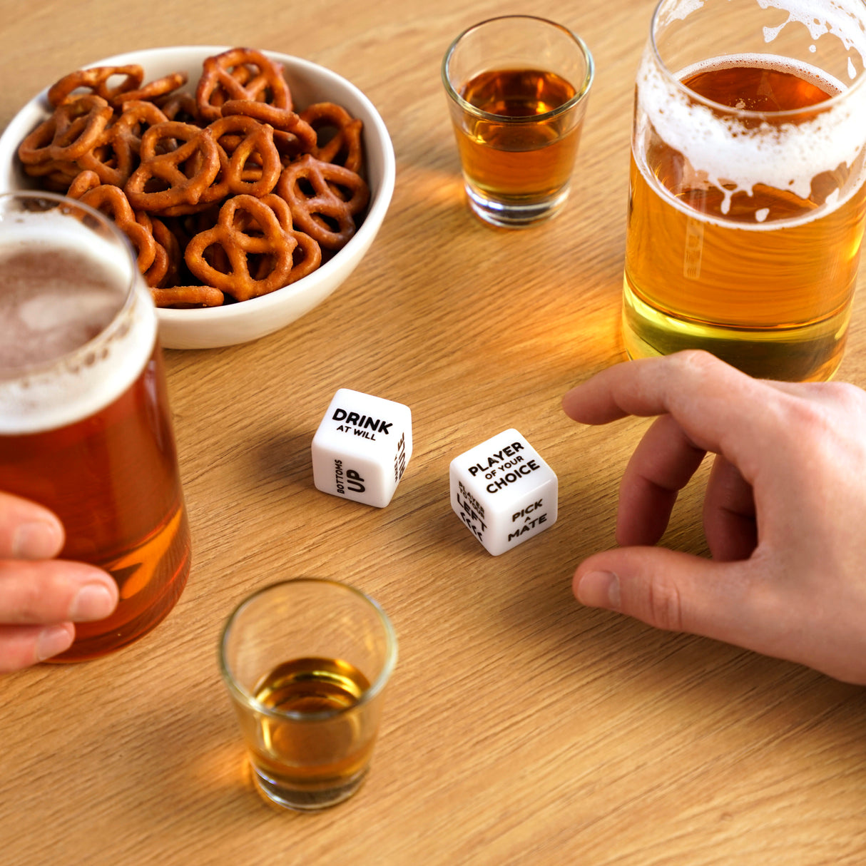 True Brands Party Drinking Dice Game