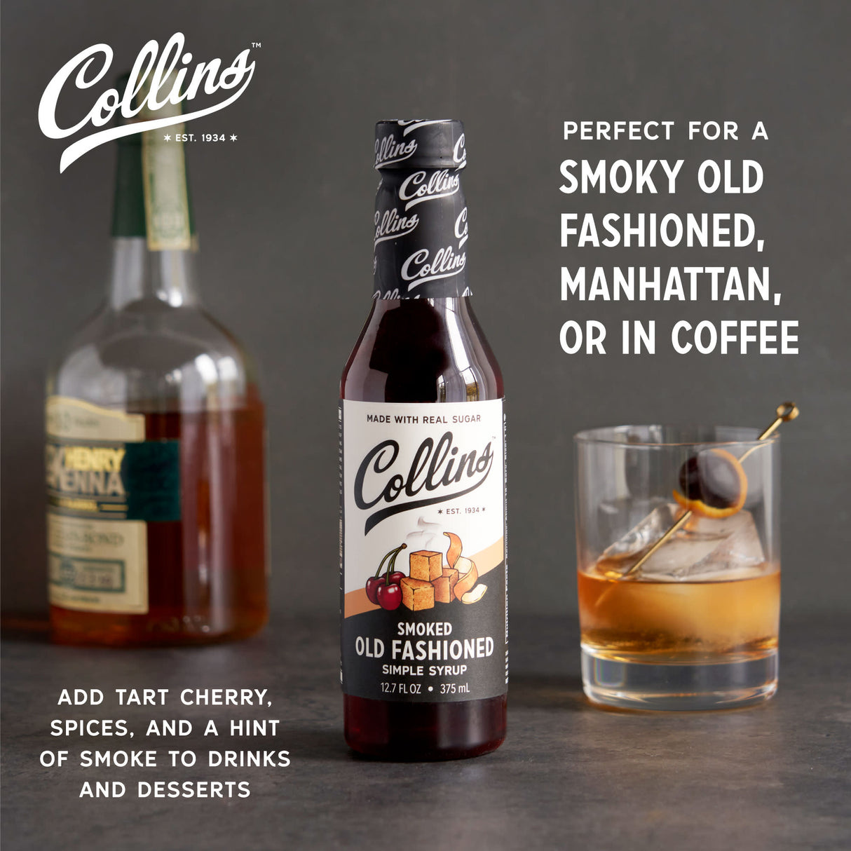 Collins Collins Syrup, 12.7oz