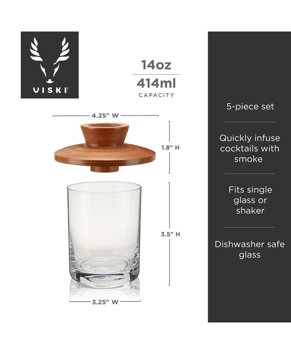 Viski Alchemi Single Serve Smoked Cocktail Kit