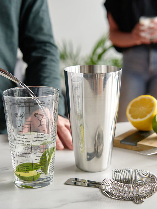 True Brands 3-Piece Mixologist Barware Set
