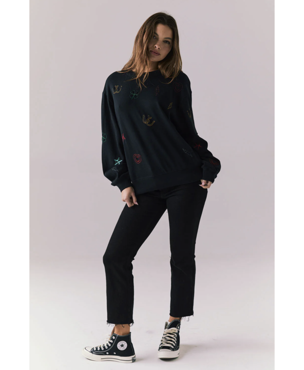 Chaser Allover Icons Long Sleeve