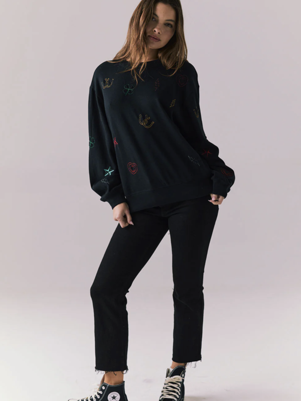 Chaser Allover Icons Long Sleeve