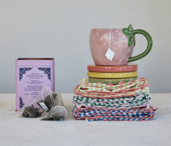 Strawberry Stoneware Mug