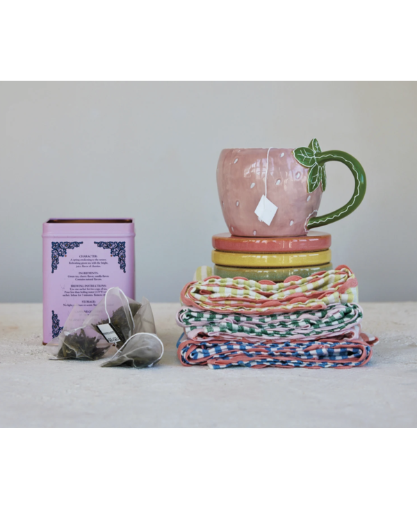 CREATIVE CO-OP Strawberry Stoneware Mug