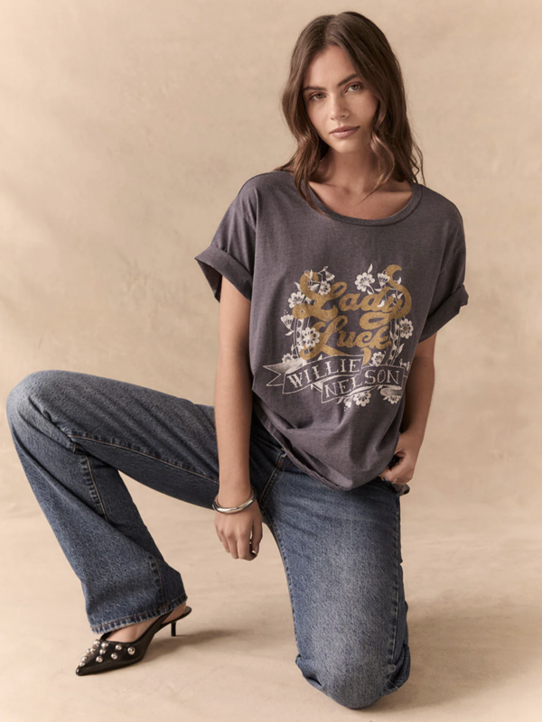 Chaser Willie Nelson Lady Luck Tee