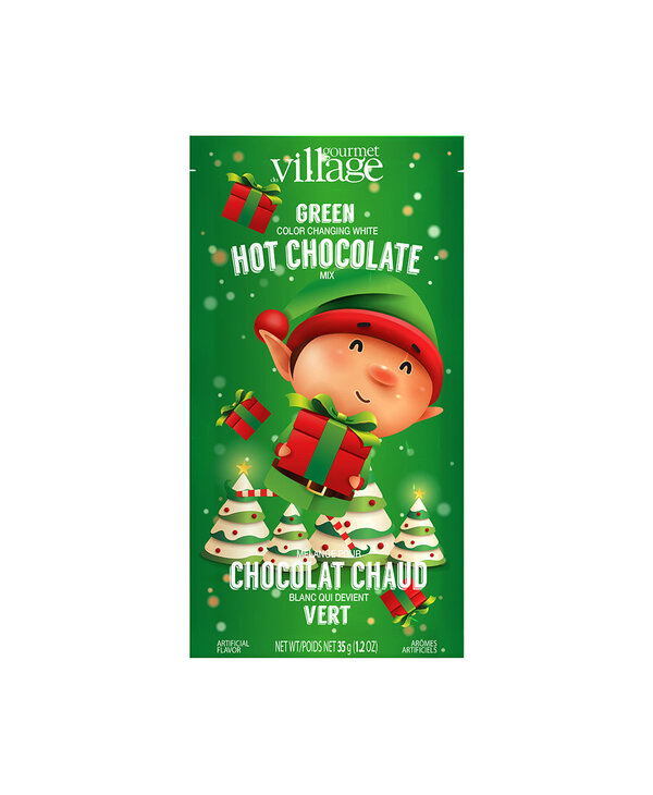 GOURMET VILLAGE Mini Hot Chocolate Elf (Green)