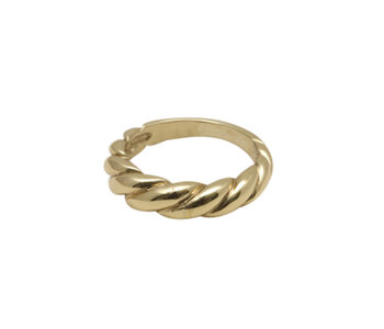 CROISSANT Gold Ring
