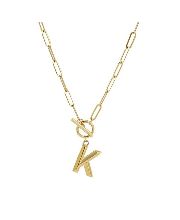 BAMBU INITIALS Paperclip Chain