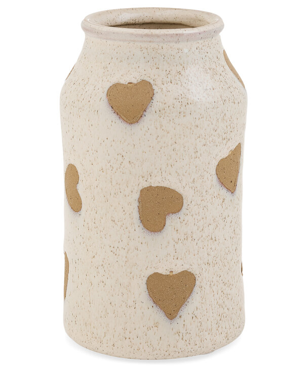 ADV Pine Centre Heart Stoneware Vase