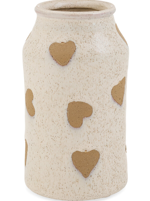 ADV Pine Centre Heart Stoneware Vase