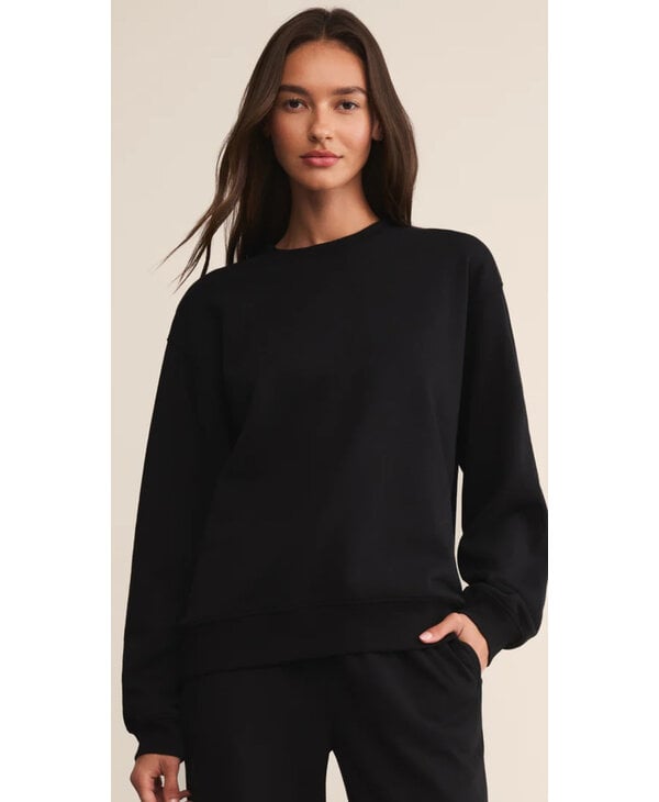 Z Supply Boyfriend Cotton Sweatshirt