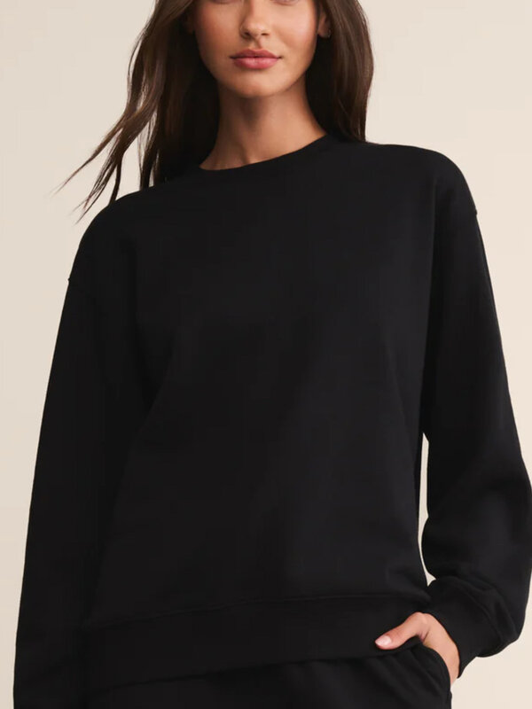 Z Supply Boyfriend Cotton Sweatshirt
