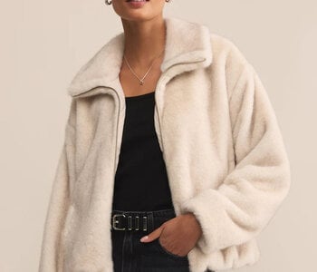 Amethyst Faux Fur Jacket