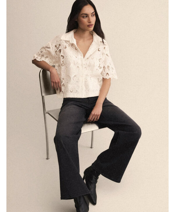 Z Supply Midnight Lace Top