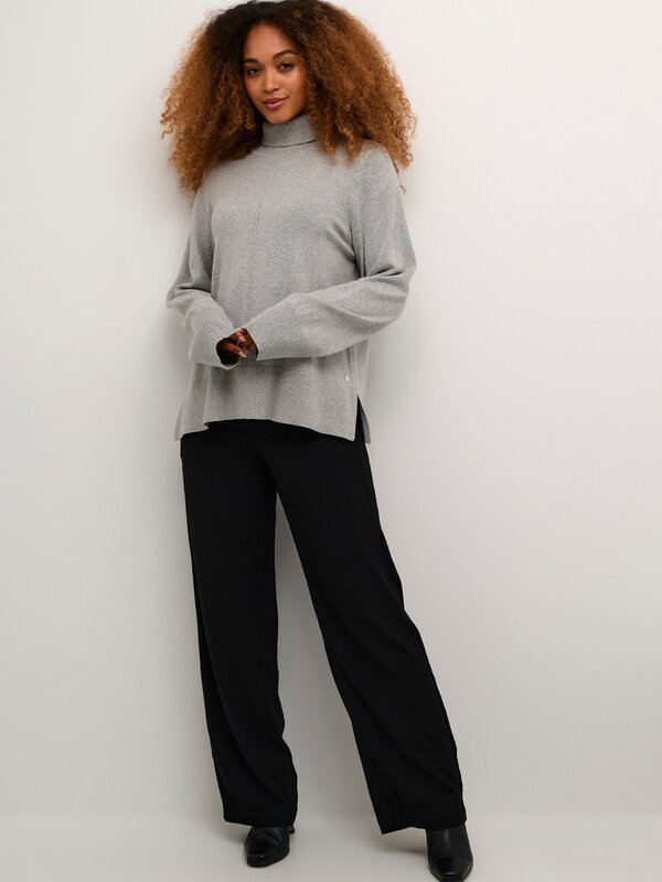 Cream CRAnva Rollneck Pullover