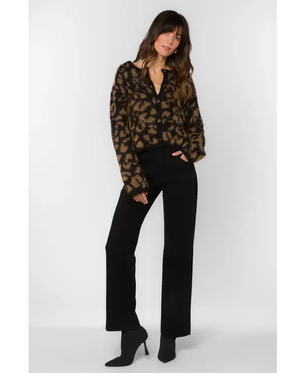 Velvet Heart Banksy Cheetah Cardigan