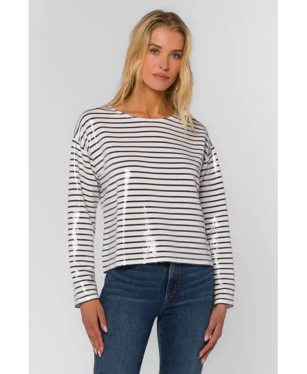 Velvet Heart Biata Stripe Top
