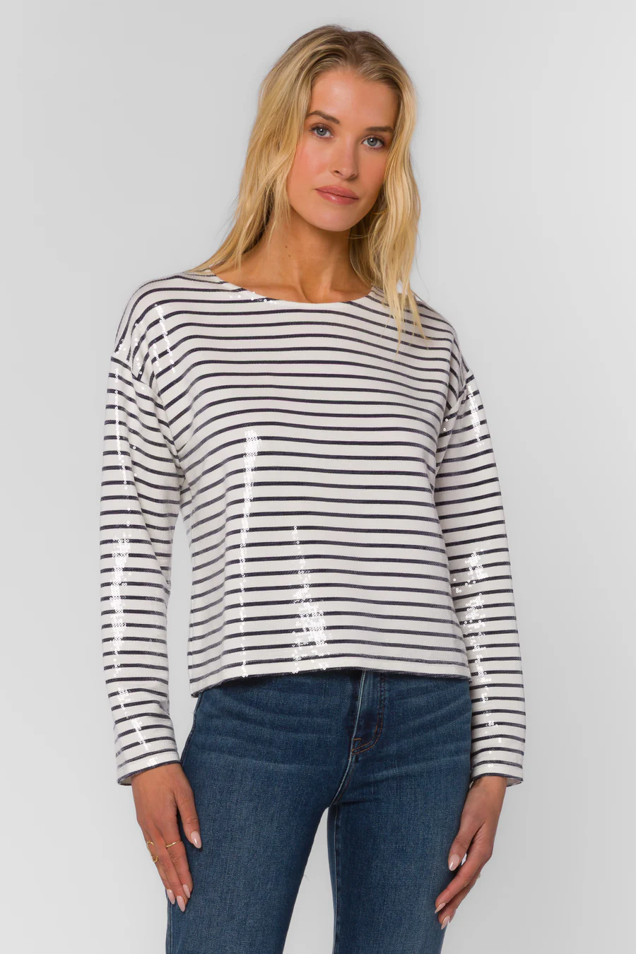 Velvet Heart Biata Stripe Top
