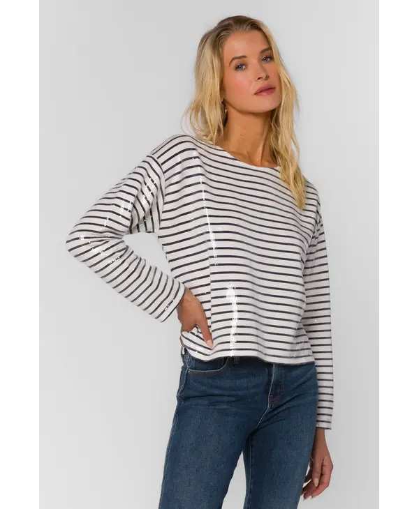 Velvet Heart Biata Stripe Top