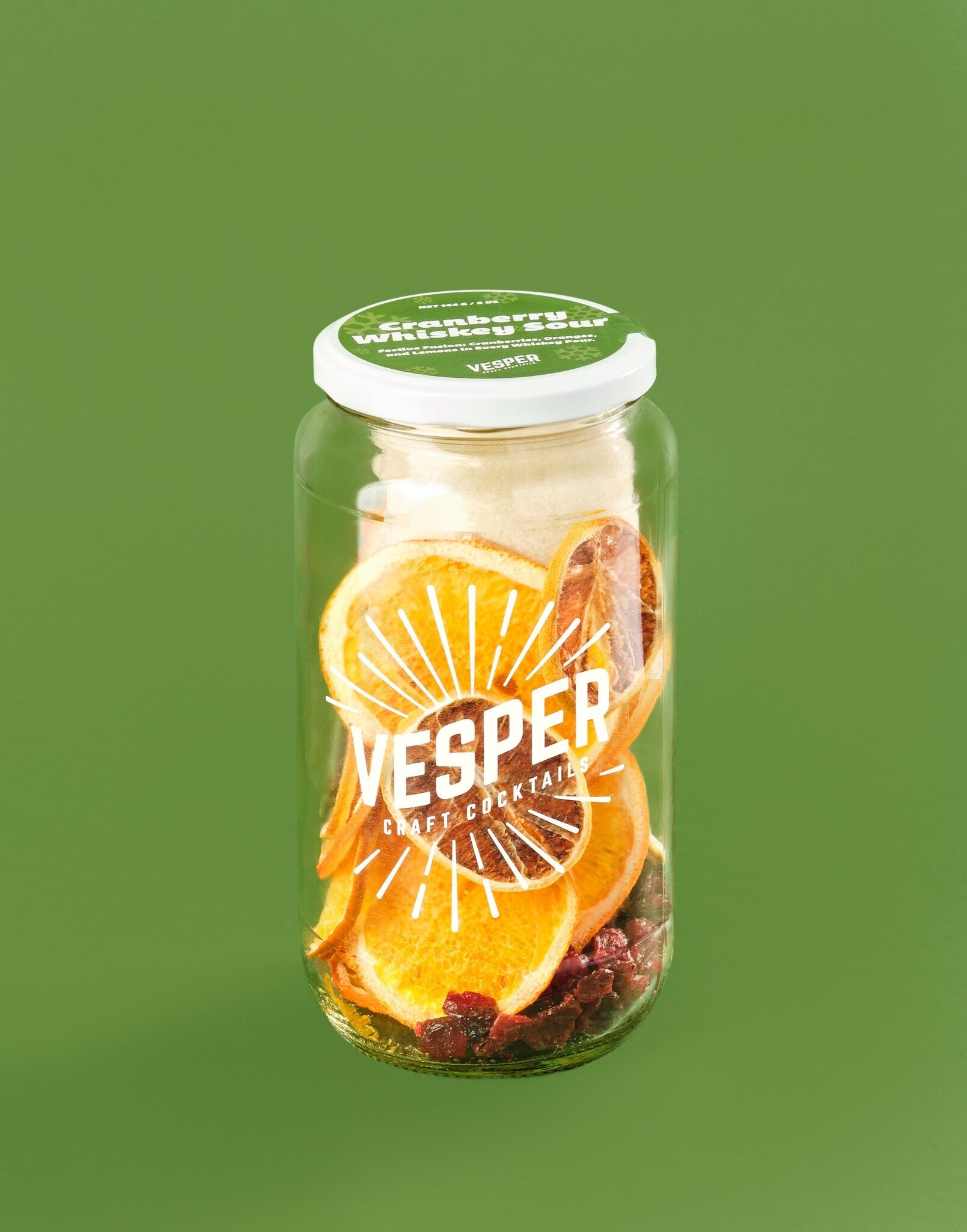 Vesper Craft Cocktails Crandberry Whiskey Sour Infusion Kit