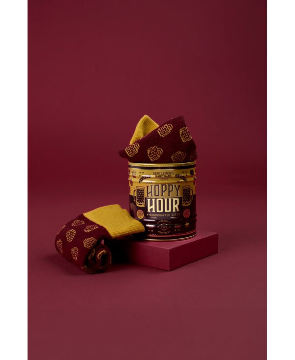 Gentleman's Hardware Socks in a Can
