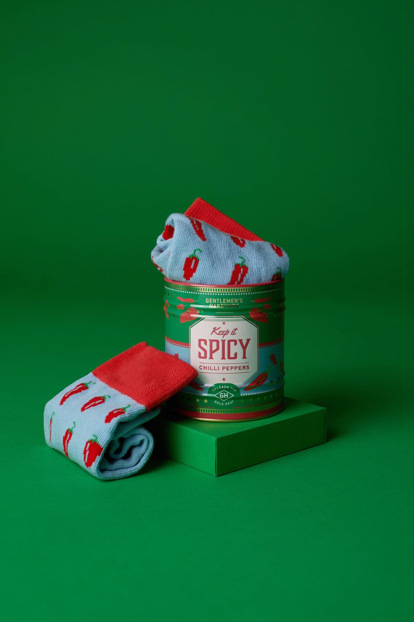 Gentleman's Hardware Socks in a Can