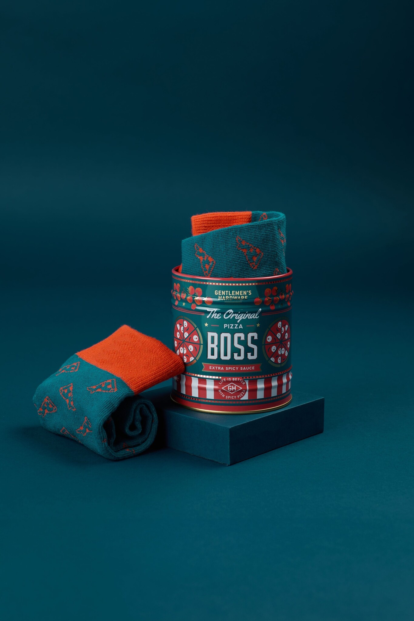 Gentleman's Hardware Socks in a Can
