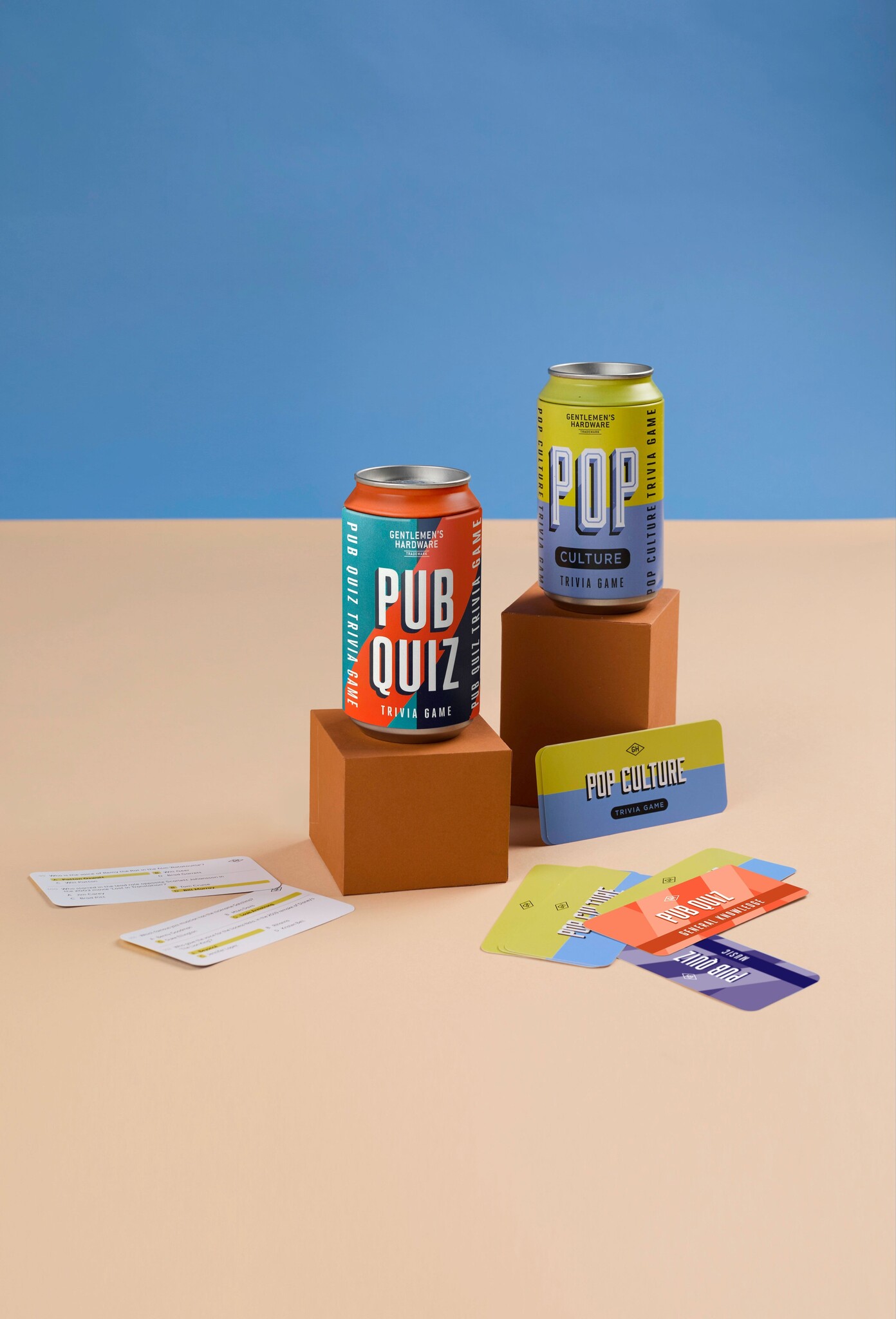 Gentleman's Hardware Pop Quiz in a Can
