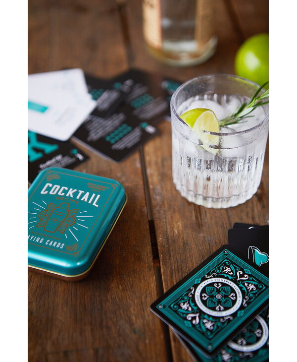 Gentleman's Hardware Cocktail Playing Cards w/Recipes
