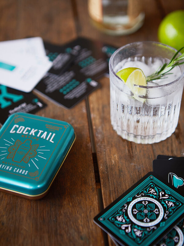Gentleman's Hardware Cocktail Playing Cards w/Recipes