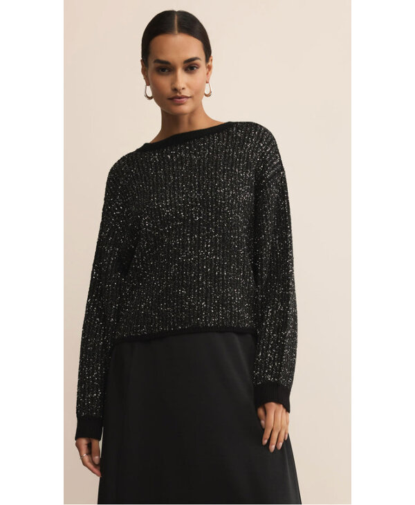 Z Supply Gleam Sequin Sweater