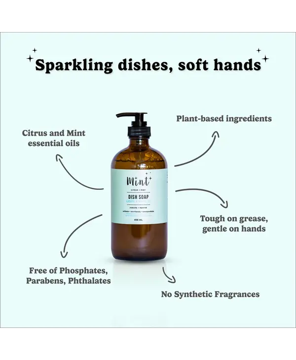 Mint Mint Dish Soap