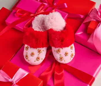 Gingerbread Man Slippers