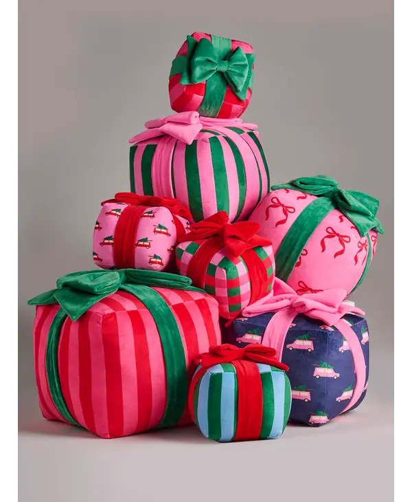 Shiraleah Gift Box Pillow