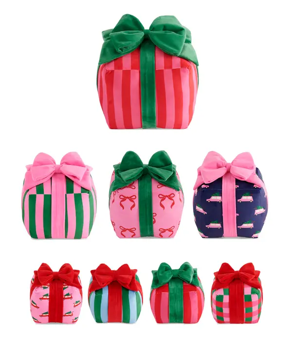 Shiraleah Gift Box Pillow